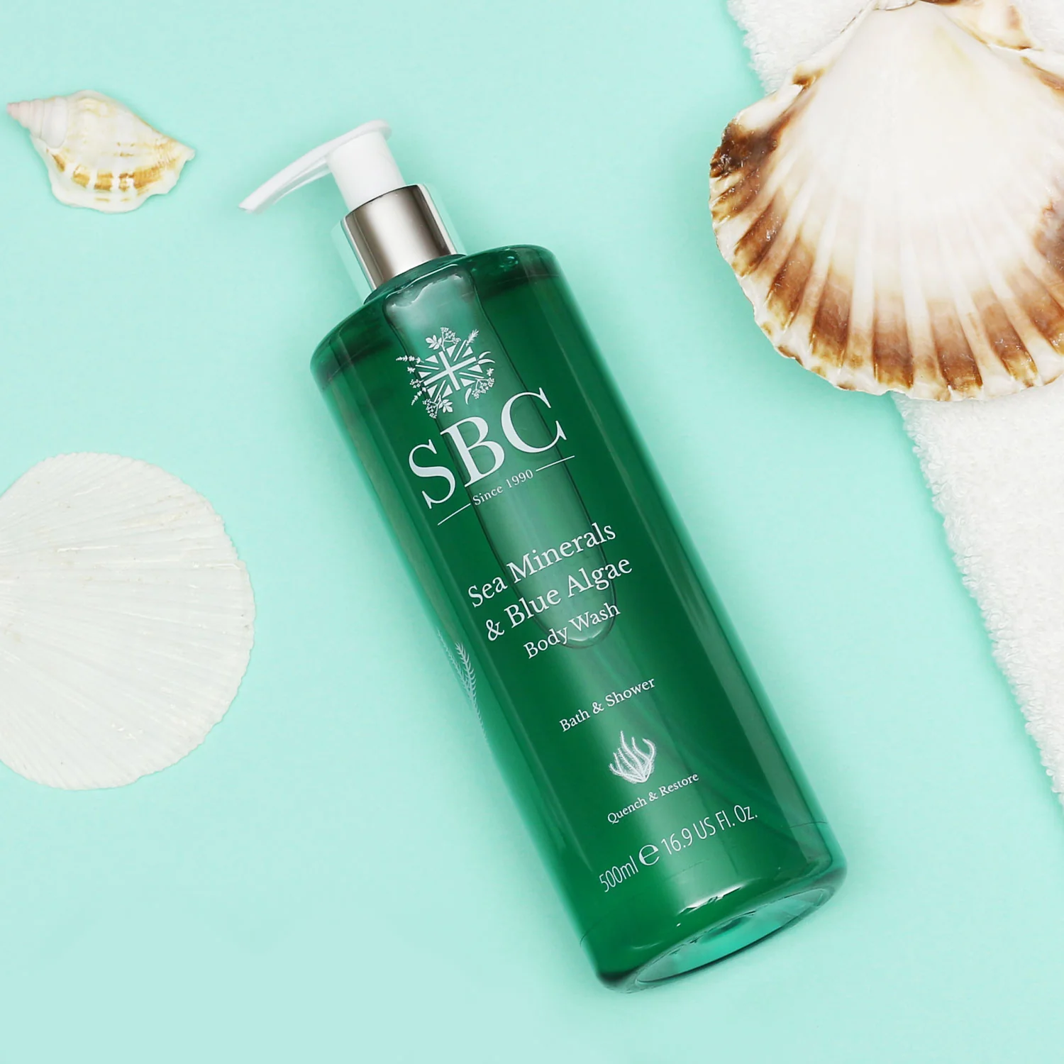 Sea Minerals & Blue Algae Body Wash - Image 3